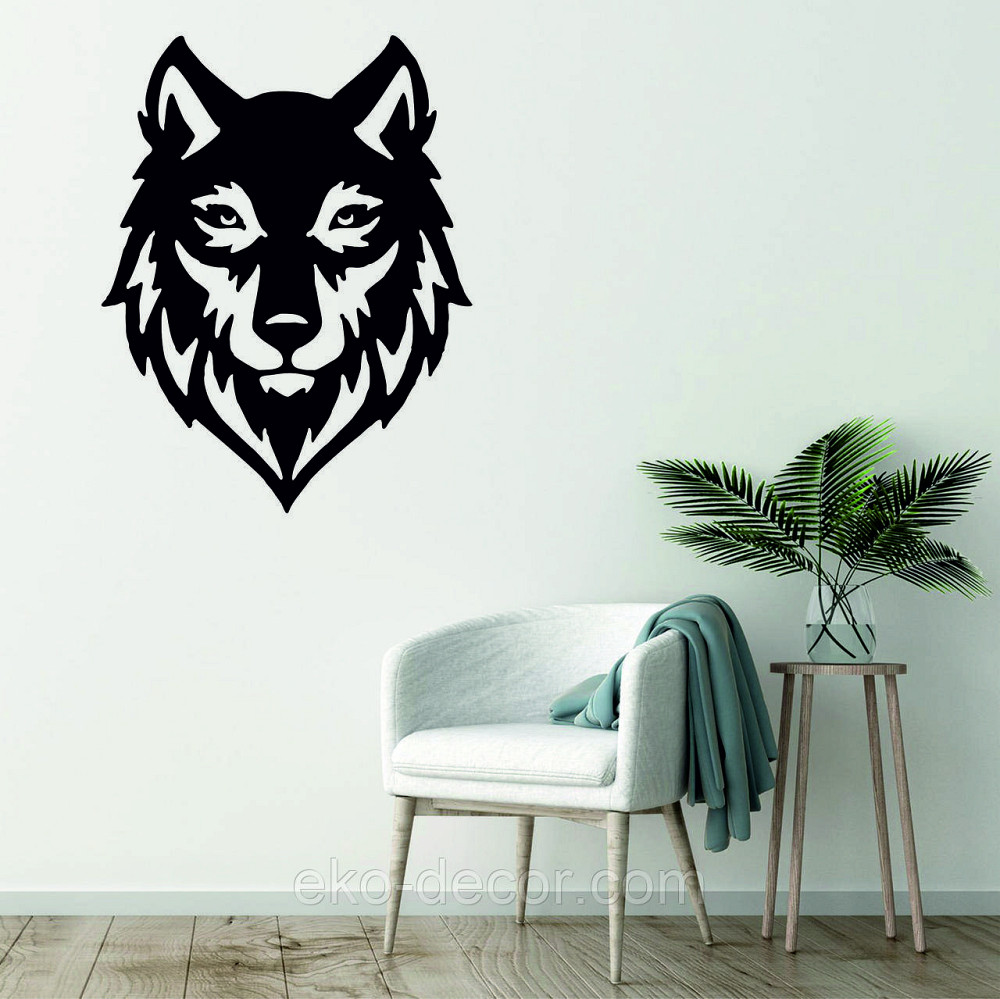 Декоративное настенное Панно «Волк», Декор на стену Киев - изображение 3