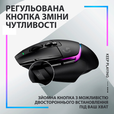 Мишка Logitech G502 X Plus Wireless Black (910-006162) Вінниця - фото 6
