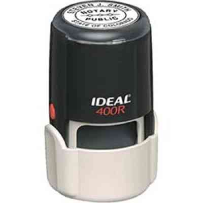 Оснастка для печатей и штампов Ideal для круглой печати d40 мм с футляром (400R Ideal) Винница