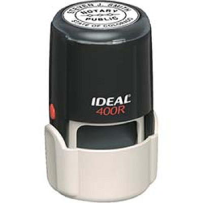 Оснастка для печатей и штампов Ideal для круглой печати d40 мм с футляром (400R Ideal) Винница - изображение 1