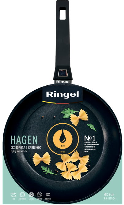 Сковорода Ringel Hagen 24 см (7004748) Київ - фото 4