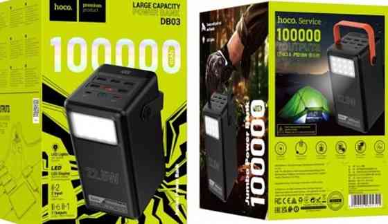 Power bank Hoco DB03 100000mah 22.5w павербанк Киев