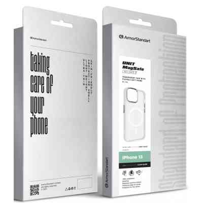 Чохол до мобільного телефона Armorstandart Unit MagSafe Apple iPhone 13 Matte Clear Silver (ARM70445) Вінниця
