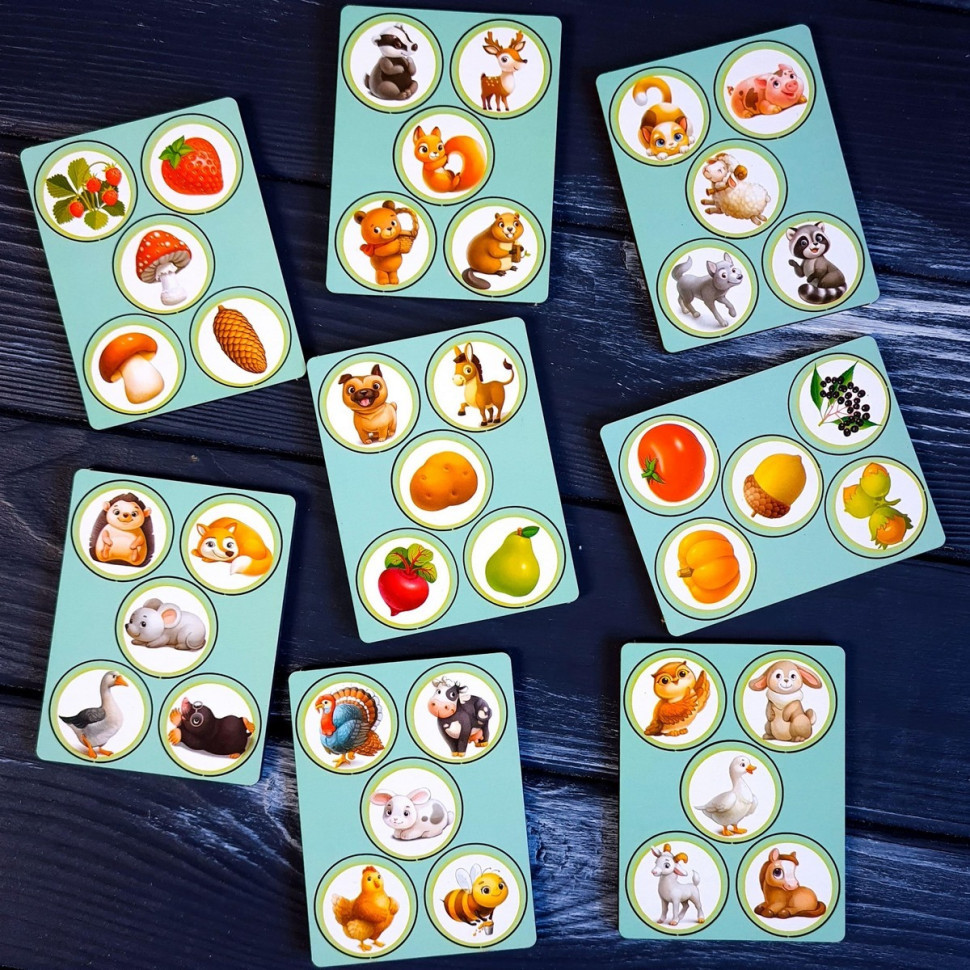 Деревянная настольная игра 