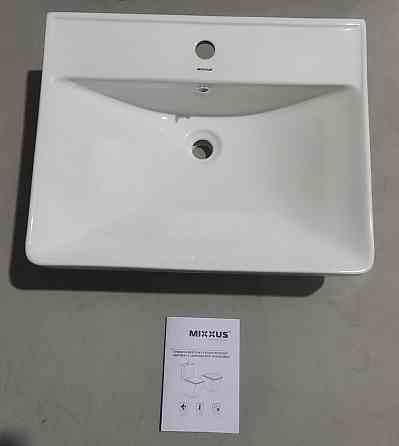 Раковина меблева MIXXUS PREMIUM STYLE-1501 600х480х190mm з отвором під змішувач та переливом  ( MP6498 ) 36554 Харків