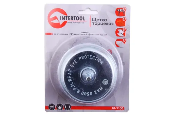 Щітка для дрейлиної чашечки вітрів 100мм Вінниця