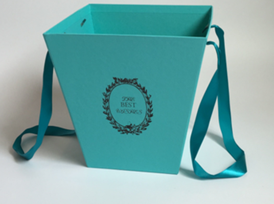 Подарункова коробка UFO W9223 TURQUOISE BOX Flowers (6885161) Київ