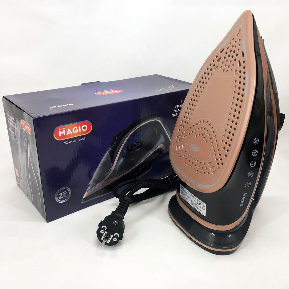 Праска парова для делікатного прасування MAGIO, Електричні праски з парою, Праска для різного одягу CT-73 Львів - фото 9