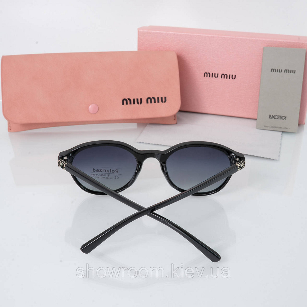 Жіночі окуляри з поляризацією Miu Miu (71005) Київ - фото 3