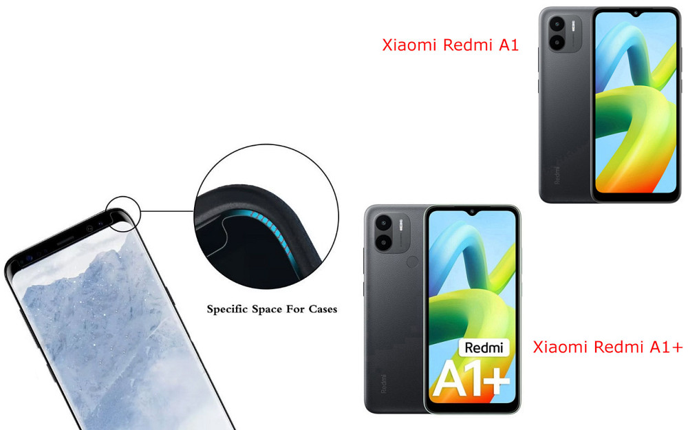 Защитное стекло HyperGlass Pro для Xiaomi Redmi A1, Redmi A1+ – максимальная чувствительность и защита Киев - изображение 3