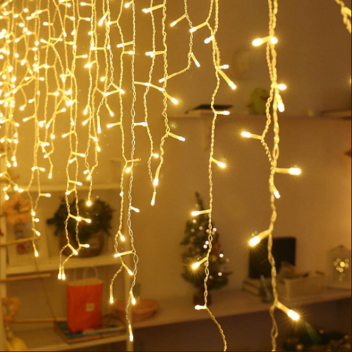 Світлодіодна гірлянда завіса (бахрома) 100 Led 3*0,6м USB CW-GF-100L36UMC ColorWay Житомир - изображение 8