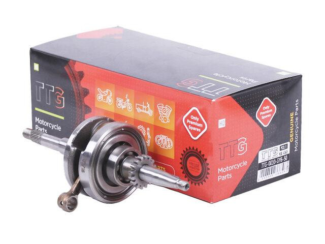 Колінвал із підшипниками 50CC4T, к-т 2 шт.: 6204RS, 6004RS Мукачево - фото 1