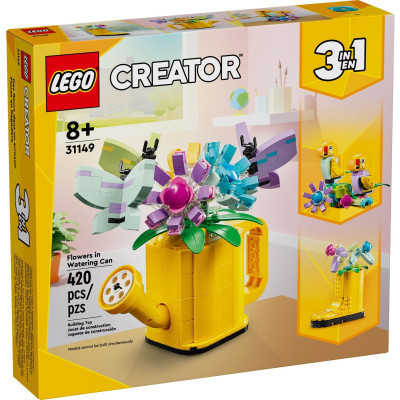 Конструктор LEGO Creator Квіти в лійці 420 деталей (31149) Вінниця - фото 1