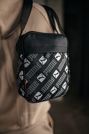Барстека Nike, Чоловіча сумка через плече, Текстова барсетка на три відділення, Брендаова сумкаMasterSem Київ - фото 6