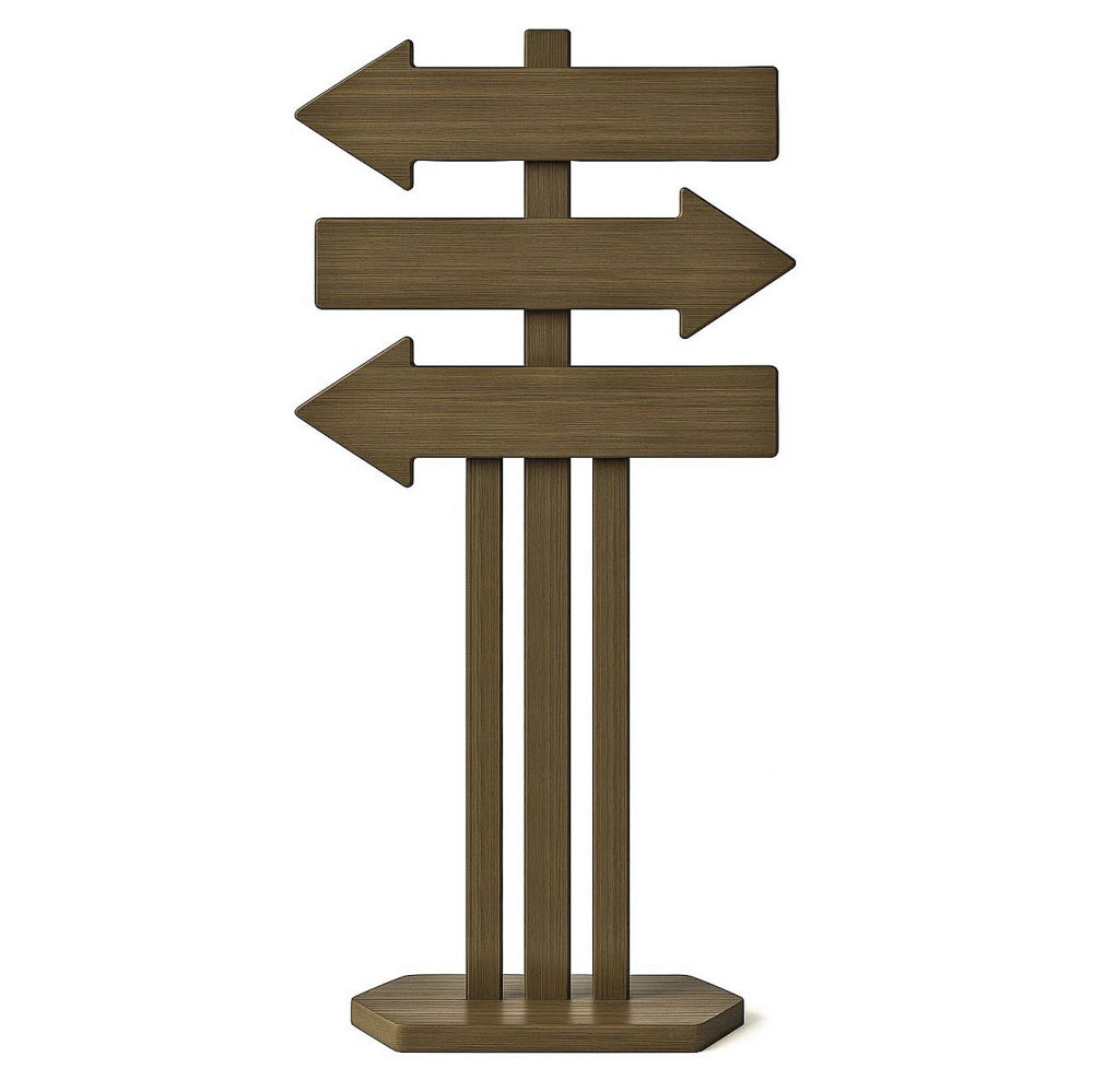 Підлогова стрілка-покажчик "Кантала" палісандр Миколаїв - фото 1