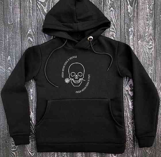 Чоловіча/Жіноча толстовка з капюшоном і принтом Чернівці