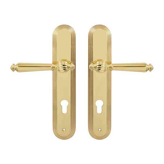 Ручка на планке Fimet 106-288 F01 Michelle пол.латунь кл Киев