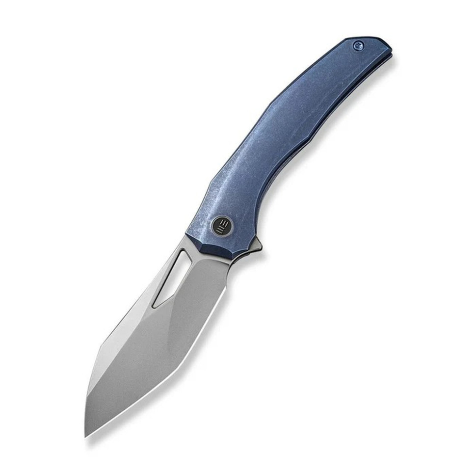 Ніж складаний туристичний WE Knife Ignio Mystery Box, (8.39 см) CPM 20CV / 6AL4V Titanium синій Київ - фото 1