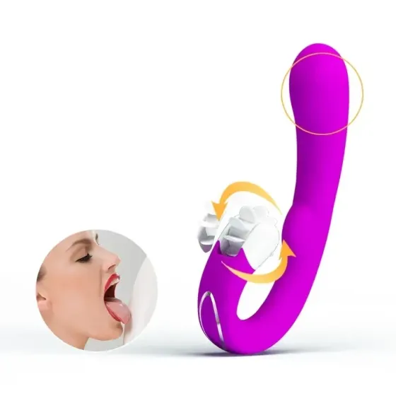 Вибратор для точки G и клитора Язычок Sex Aura Киев