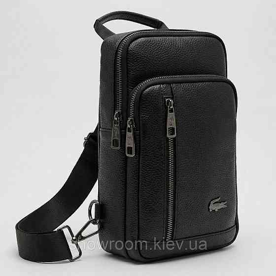 Чоловіча сумка на груди (слінг), бананка, барсетка Lacoste (0441) Київ