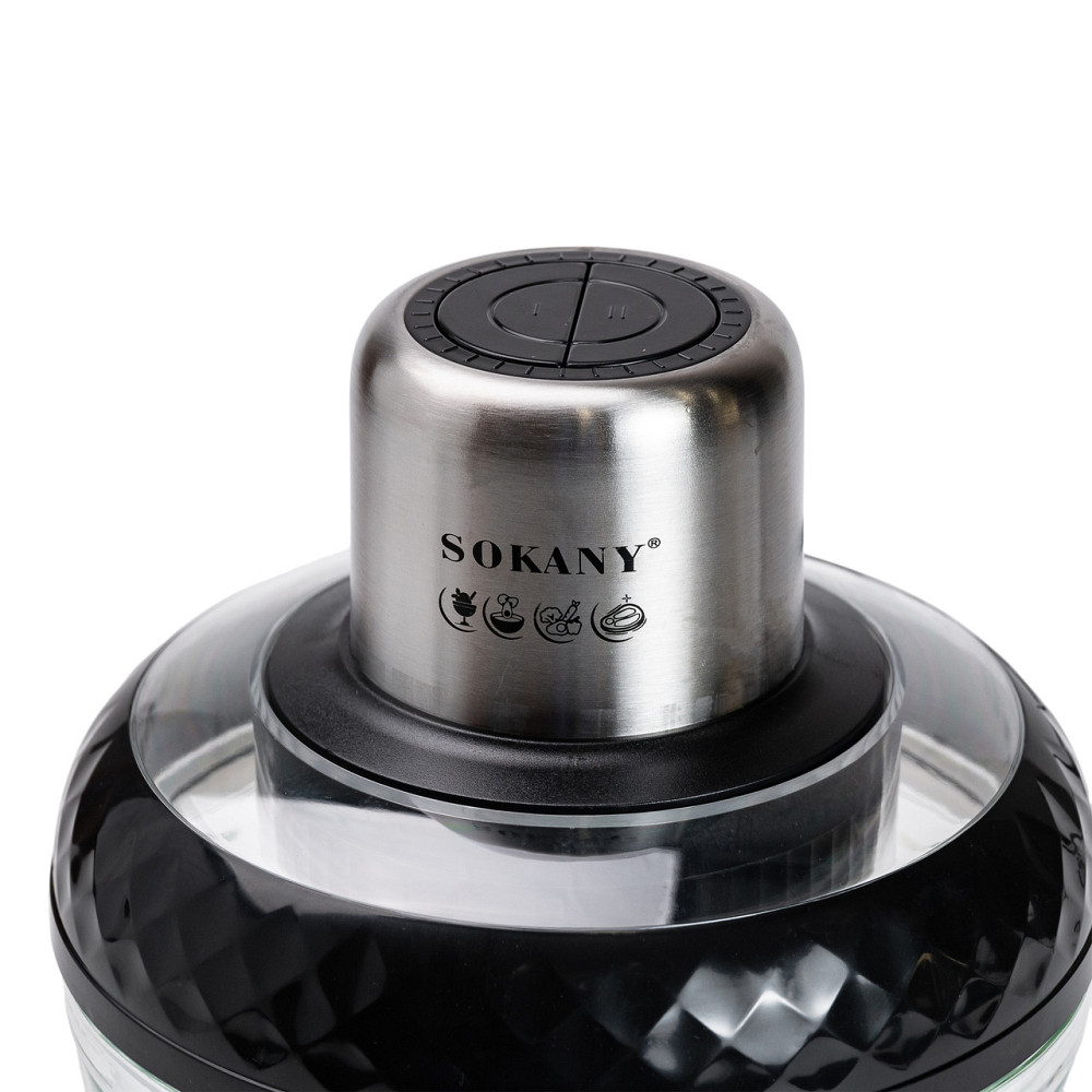 Sokany Чопер подрібнювач Sokany SKYM7032B 2в1 з чашами 0.5 і 1,5 літри 800 Вт Коломыя - изображение 7