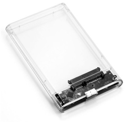 Кишеня зовнішня Dynamode 2.5&quot; SATA HDD/SSD USB 3.0 Transparent (DM-CAD-25316) Вінниця - фото 9