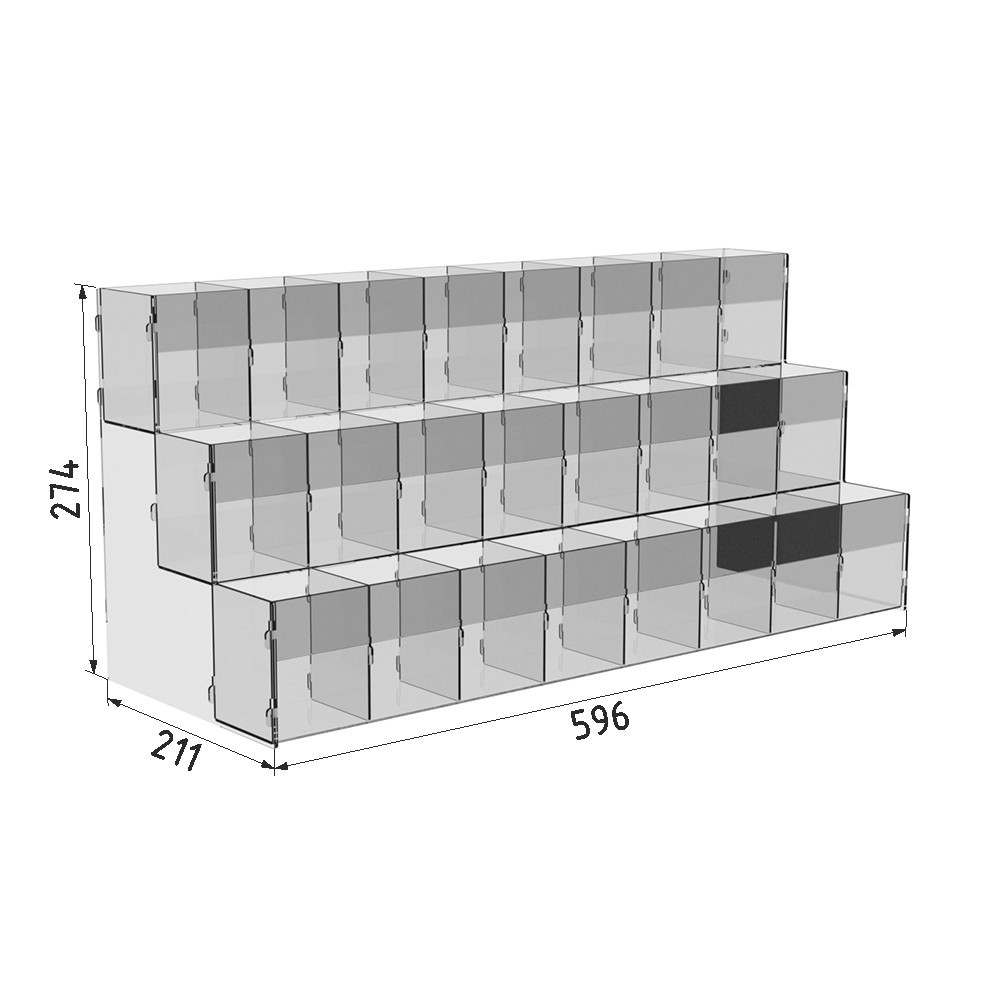 Подставка EKOSTAR для ручек и карандашей на 24 ячейки Киев - изображение 4