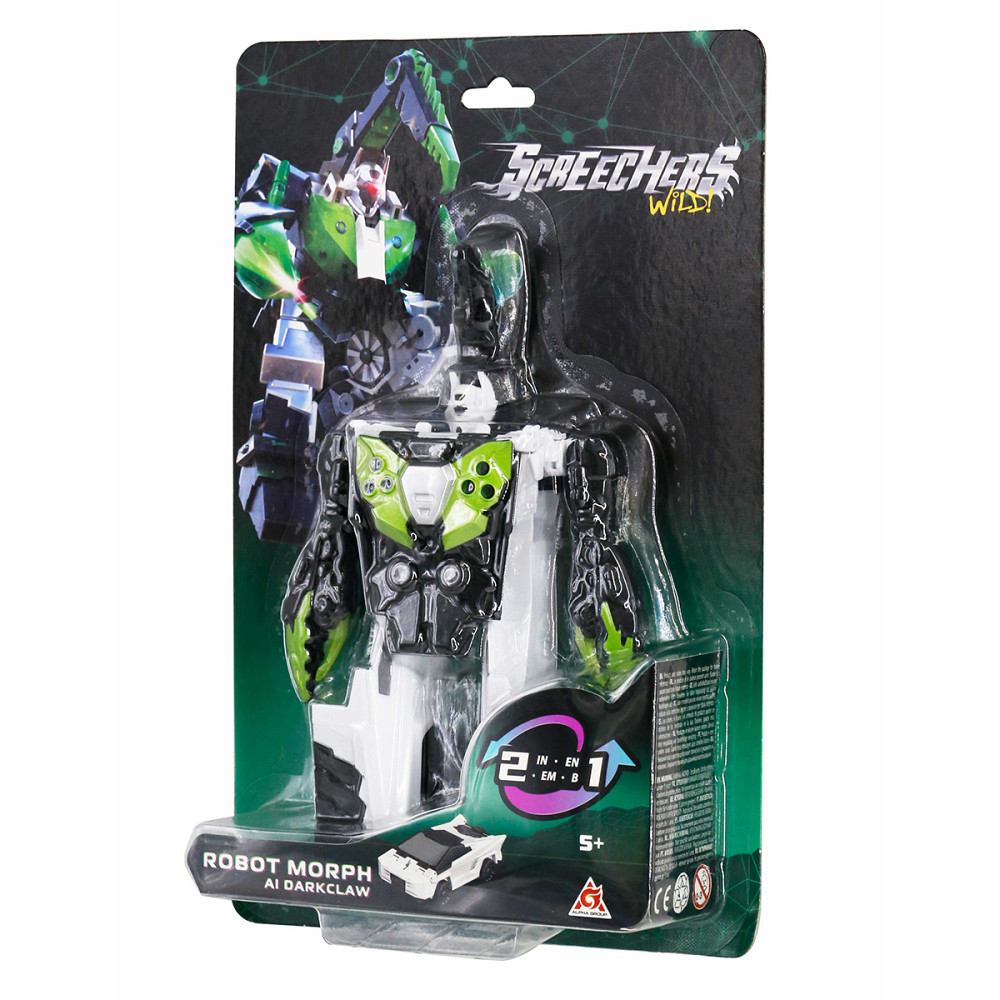 Робот-трансформер Screechers Wild! S5 – Дарккло Дніпро - фото 6