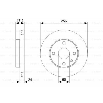 Тормозной диск Bosch 0 986 479 328 Винница - изображение 5