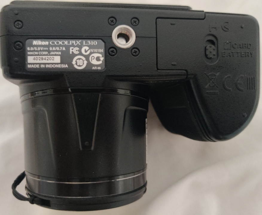 Фотоапарат Nikon COOLPIX L 310 Black 14 MP Київ - фото 1