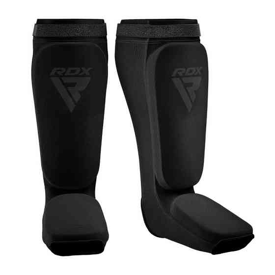 Захист гомілки та стопи RDX Shin Instep Foam Black/Black XL Каменское