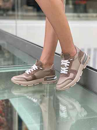 EMELI Кросівки жіночі EMELI 821/50 капучіно (весна-осінь, шкіра+замша натуральна) (5007) лише 3 Коломия