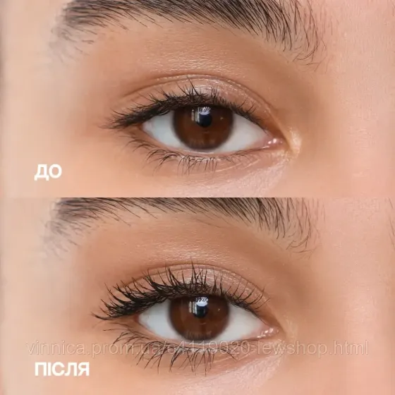 Термотуш BLACK TERMO MASCARA with peptide 10 мл Черновцы