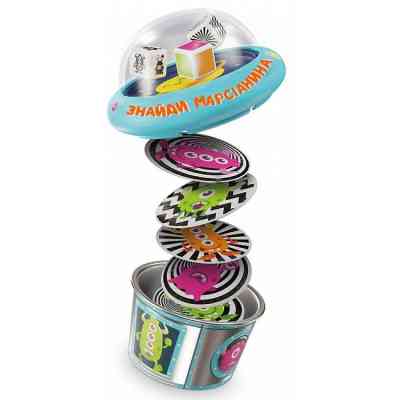 Настільна гра Fun Games Shop Pop-A-Tops: Знайди марсіанина (Pop-A-Tops: Match a Martian) (укр.) (FGS62) Вінниця