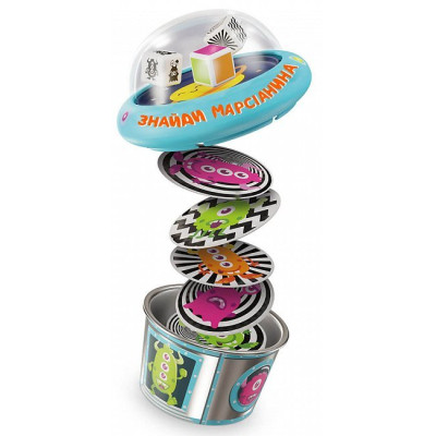 Настольная игра Fun Games Shop Pop-A-Tops: Найди марсианина (Pop-A-Tops: Match a Martian) (укр.) (FGS62) Винница - изображение 2