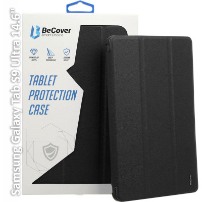 Чехол для планшета BeCover Smart Case Samsung Tab S9 Ultra SM-X816 14.6" Black (709894) Винница - изображение 1