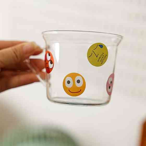 Набір круглих стікерів «Настрій» – 500 шт, 8 дизайнів, для пакування та щоденників Київ