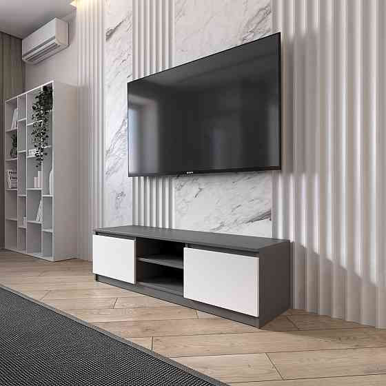 Тумба под телевизор VAYS R-14, с открытой нишей, ЛДСП, 140×40×40 см – для гостиной и спальни, под ТВ Львов