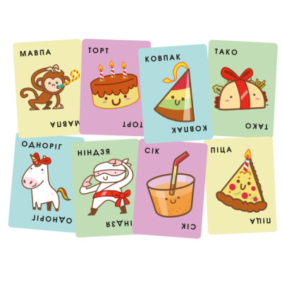 Настольная игра Feelindigo Тако Сок Колпак Торт Пицца (FI22050) Винница - изображение 2