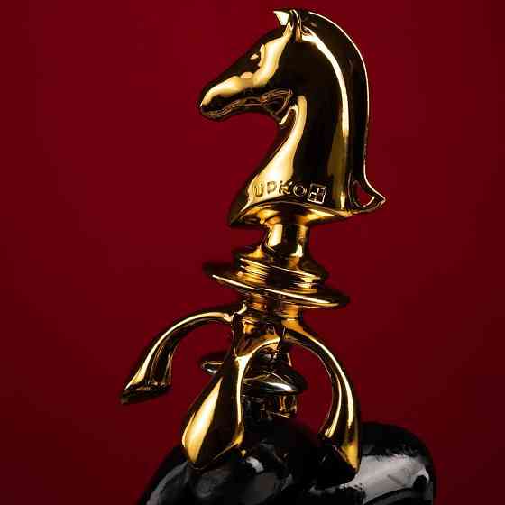 Уретральный катетер Конь из коллекции ,,Шахматы,, с двумя насадками UPKO Knight The Chess Sex Aura Киев