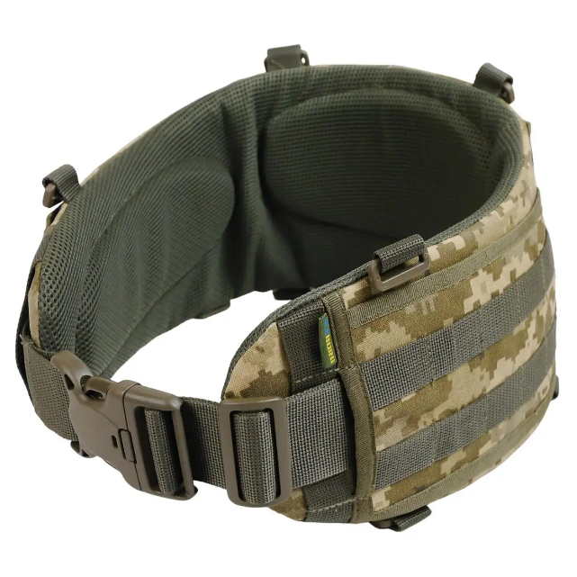 Тактический разгрузочный пояс РПС пиксель Kiborg R-3. Тактический пояс War Belt (варбелт) пиксель Киев - изображение 1