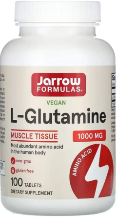 Глютамин Jarrow Formulas L-Glutamine 1000 mg 100 таб Киев