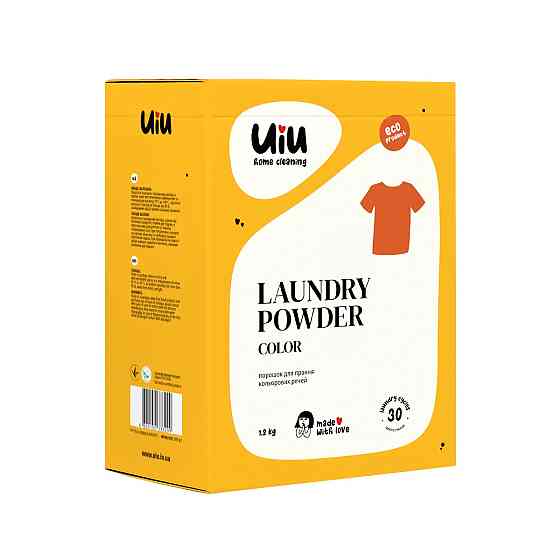 Порошок безфосфатний концентрат Color UIU DeLaMark 1,2 кг Вінниця