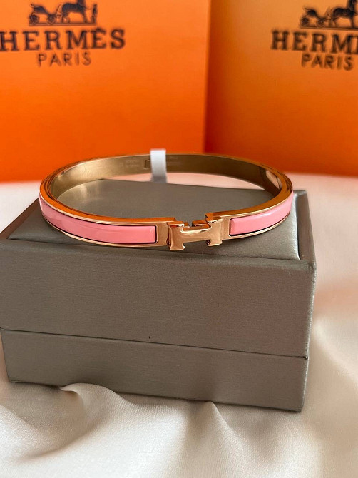 Браслет Hermes покриття золото 18К Одеса - фото 1