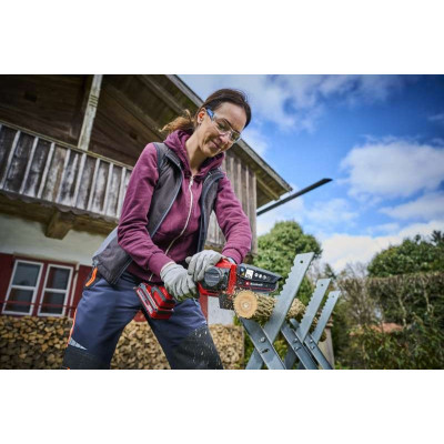 Ланцюгова пила Einhell GE-PS 18/15 Li BL - Solo PXC 18В, безщіткова, шина 158мм, різ 125мм (без АКБ і ЗП) (4600040) Вінниця - фото 9