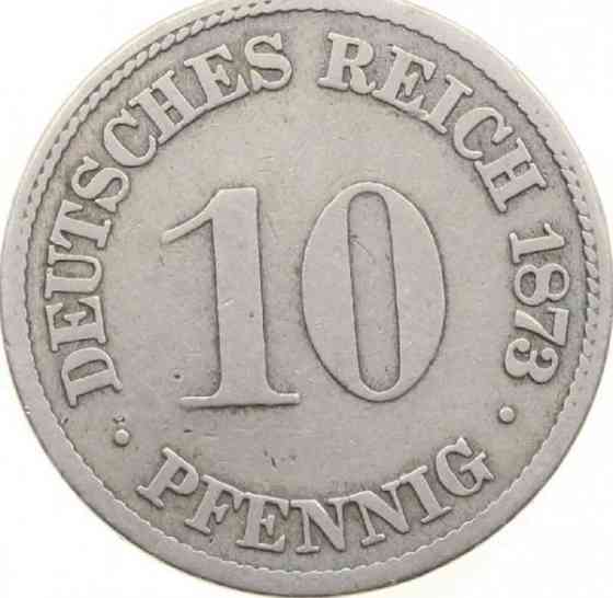 Німеччина 10 пфеннігів, 1873 Полтава