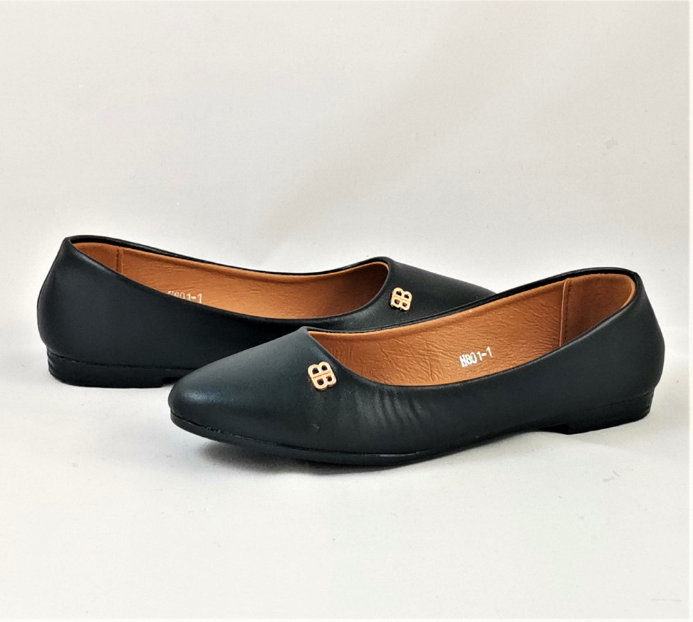 Женские Балетки Черные Мокасины Туфли (размеры: 36,37,38,39) - 01-1 Днепр - изображение 6