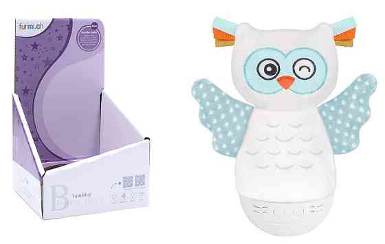 Игрушка-ночник Funmuch Совенок со световыми и музыкальными эффектами (6893100) Киев