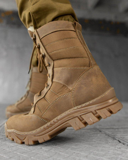 Зимові тактичні черевики typhoon на хутрі ВТ4672 Одеса - фото 3