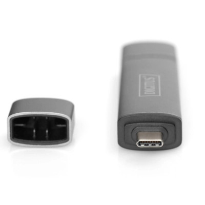 Зчитувач флеш-карт Digitus USB-C/USB 3.0 SD/MicroSD (DA-70886) Вінниця - фото 9